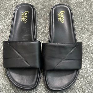 Franco Sarto Irina Slide Sandal - Black, Women's size 8.5